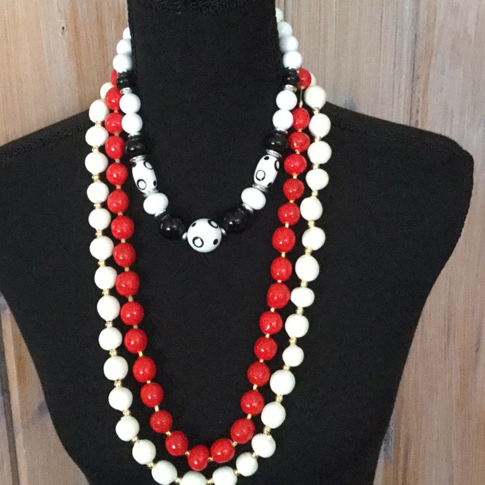 Beaded Necklaces(set of 3)